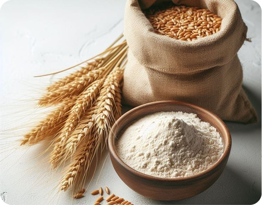 ألياف القمح